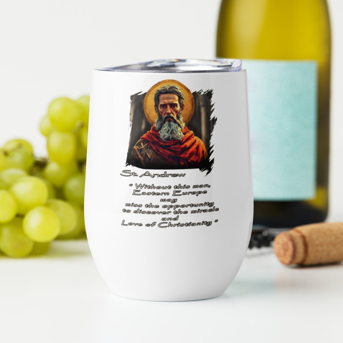 Wine tumbler-Saint Andrew