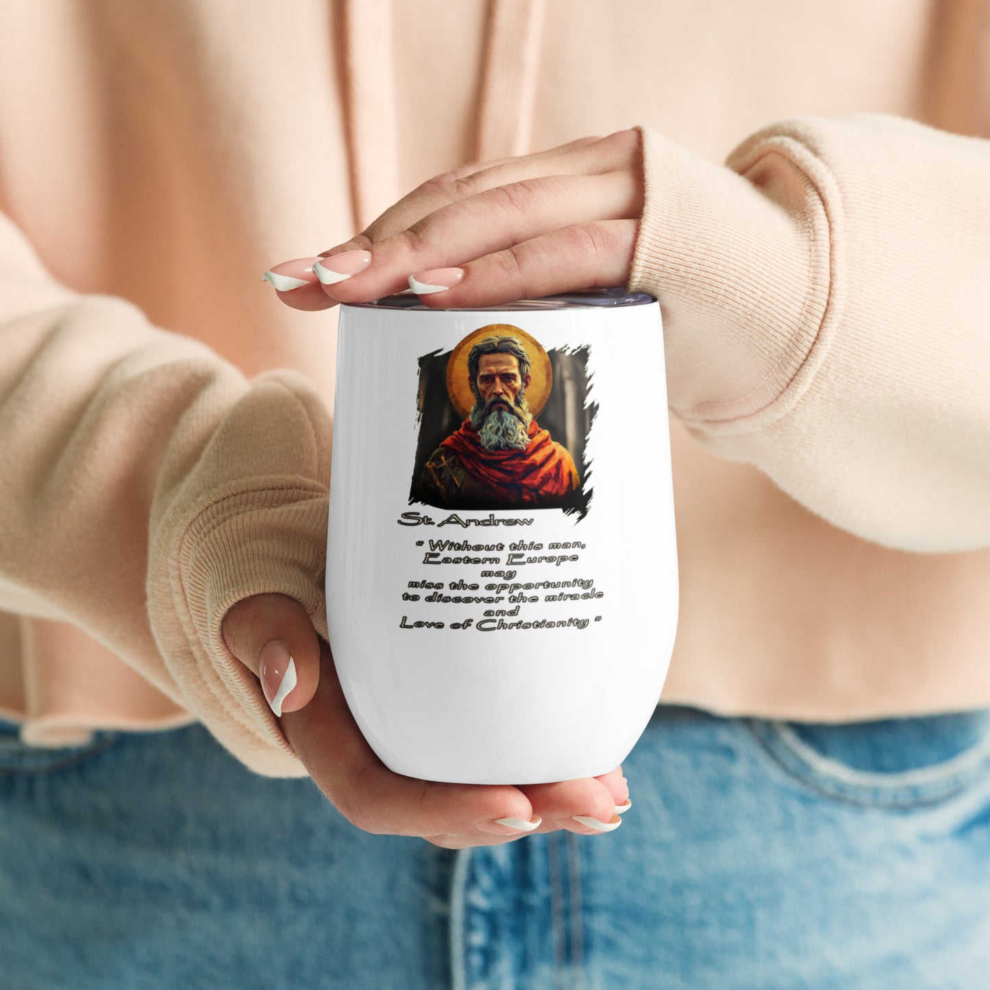 Wine tumbler-Saint Andrew