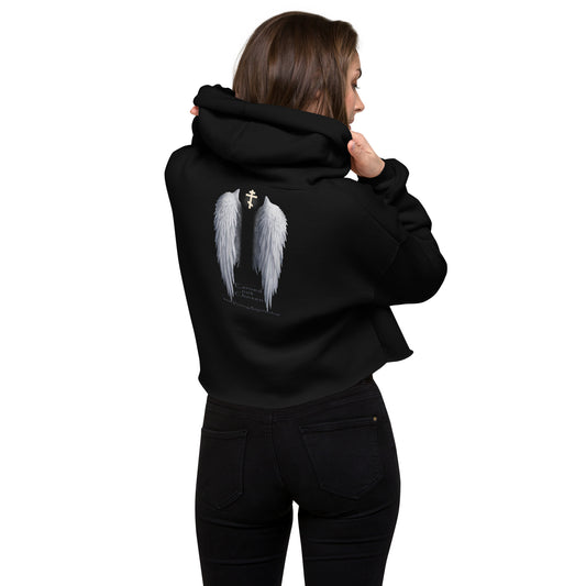 ANGEL WINGS -Crop Hoodie Premium