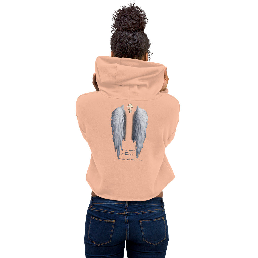 ANGEL WINGS -Crop Hoodie Premium