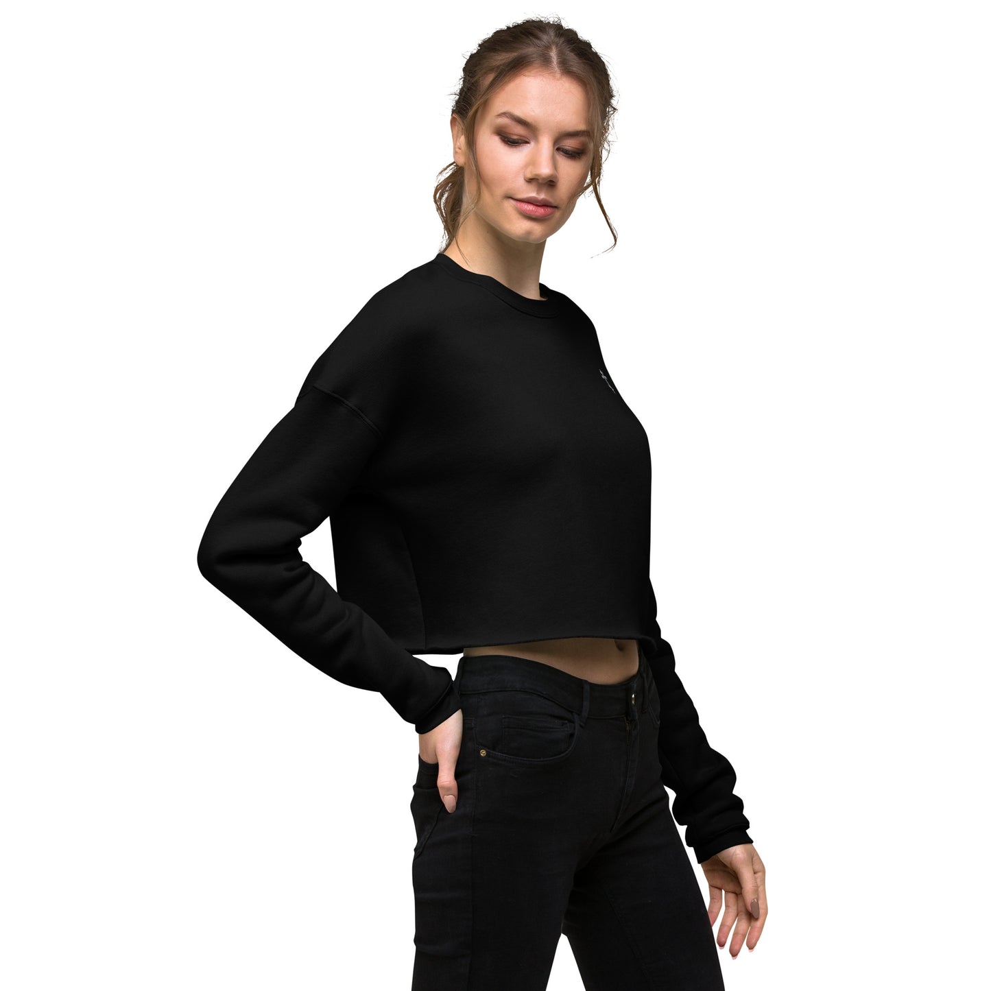 CHRSTIANS -Crop Sweatshirt ORTODOX CROSS