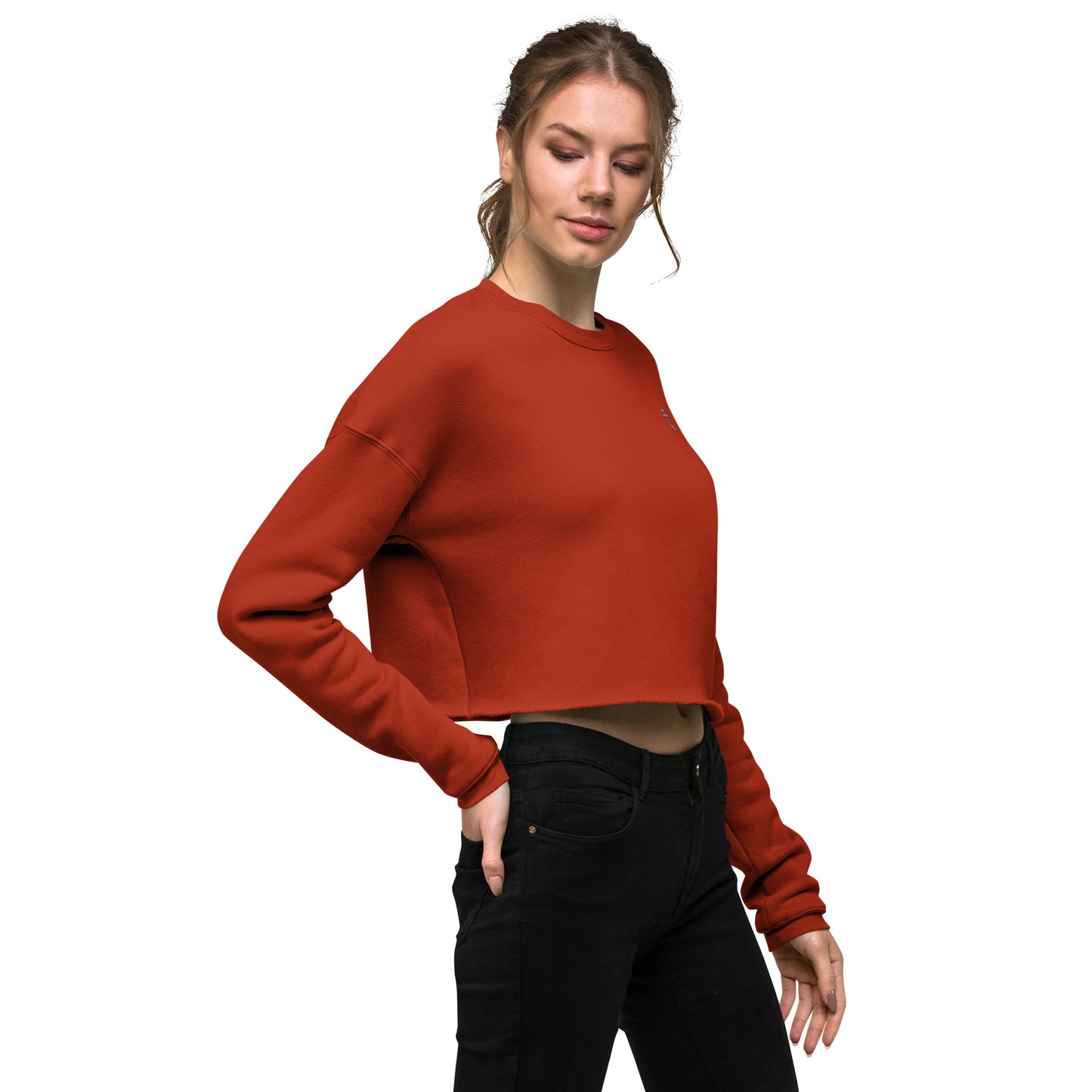 CHRSTIANS -Crop Sweatshirt ORTODOX CROSS