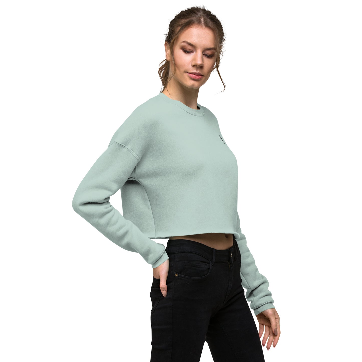 CHRSTIANS -Crop Sweatshirt ORTODOX CROSS