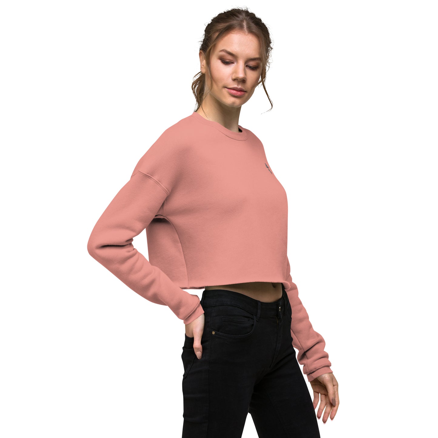 CHRSTIANS -Crop Sweatshirt ORTODOX CROSS