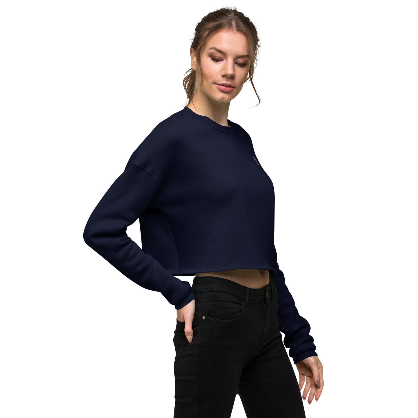 CHRSTIANS -Crop Sweatshirt ORTODOX CROSS