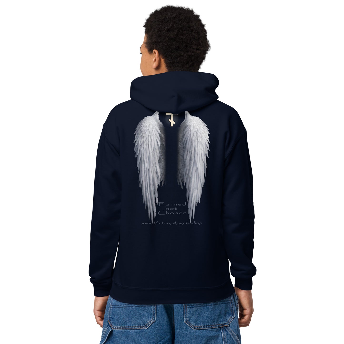 Angel - Youth heavy blend hoodie  50% cotton